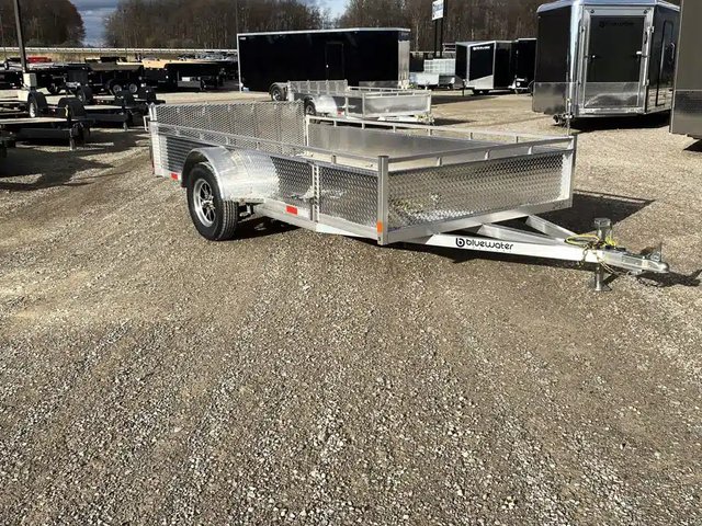 2026 Canadian Mennonite Built SINGLE AXLE ALUMINUM UTILITY TRAILER remorque - utilitaire