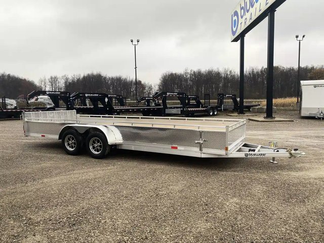 2026 Canadian Mennonite Built TANDEM AXLE ALUMINUM UTILITY TRAILER remorque - utilitaire