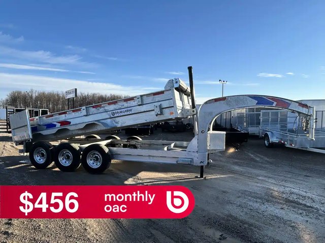 2026 K-Trail GALVANIZED GOOSENECK EXPERT DUMP SERIES TRAILER Remorque - Plateforme