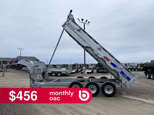 2026 K-Trail GALVANIZED GOOSENECK EXPERT DUMP SERIES TRAILER Remorque - Plateforme