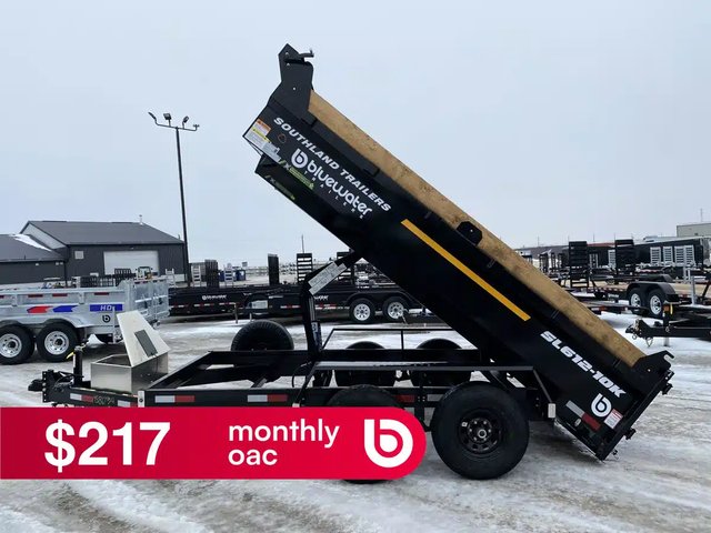 2026 Tandem Axle Dump Trailer 11,440 lb Remorque - Benne