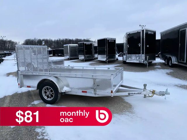 2026 Canadian Mennonite Built SINGLE AXLE ALUMINUM UTILITY TRAILER remorque - utilitaire