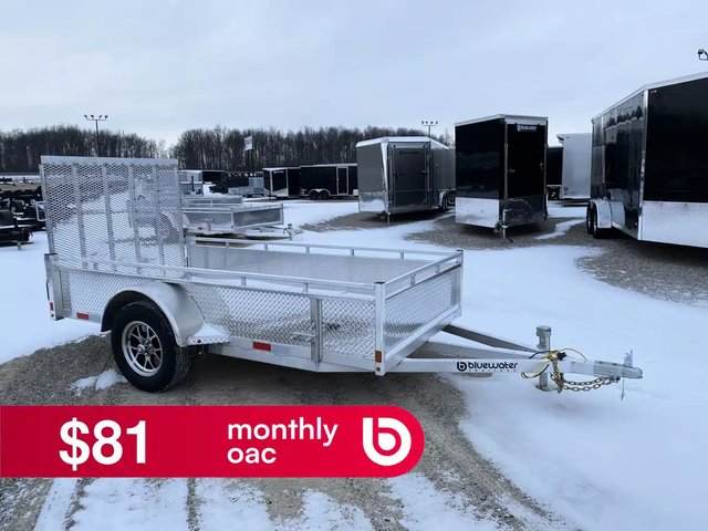 2026 Canadian Mennonite Built SINGLE AXLE ALUMINUM UTILITY TRAILER remorque - utilitaire