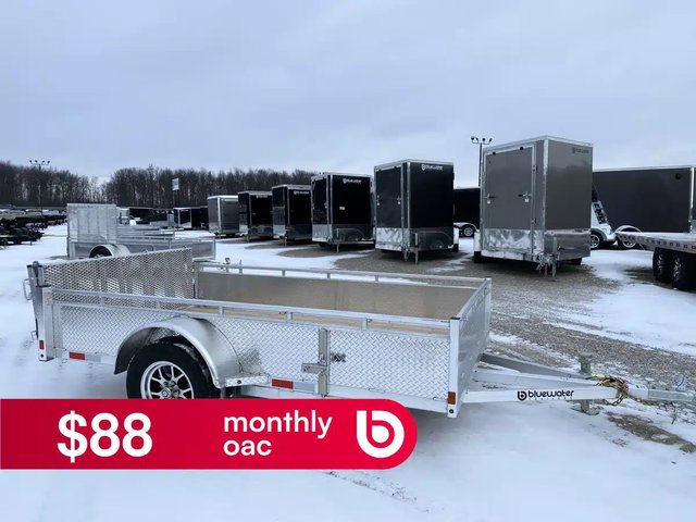 2026 Canadian Mennonite Built SINGLE AXLE ALUMINUM UTILITY TRAILER remorque - utilitaire