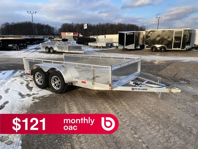 2026 Canadian Mennonite Built TANDEM AXLE ALUMINUM UTILITY TRAILER remorque - utilitaire