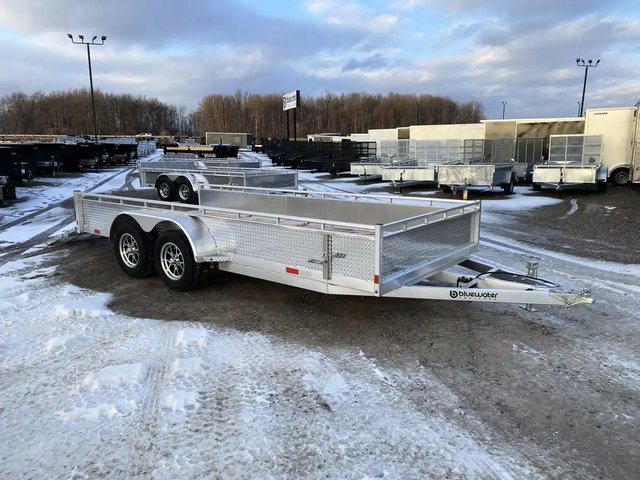2026 TANDEM AXLE ALUMINUM UTILITY TRAILER remorque - utilitaire