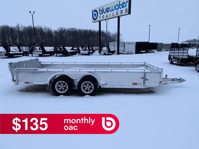 2026 Canadian Mennonite Built TANDEM AXLE ALUMINUM UTILITY TRAILER remorque - utilitaire