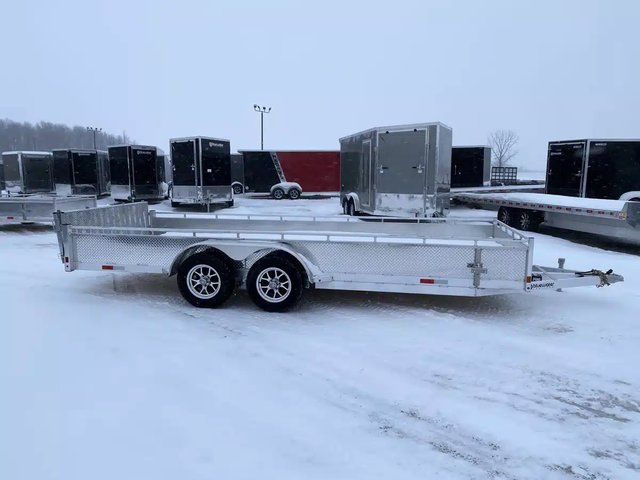 2026 TANDEM AXLE ALUMINUM UTILITY TRAILER remorque - utilitaire