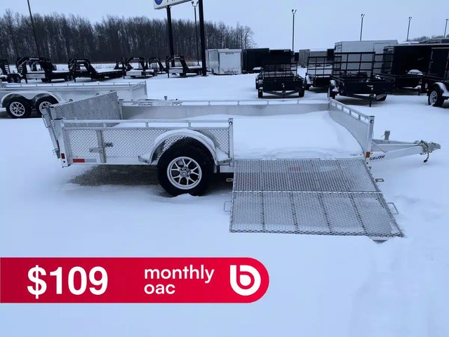 2026 Canadian Mennonite Built SIDE LOADER ALUMINUM UTILITY remorque - utilitaire