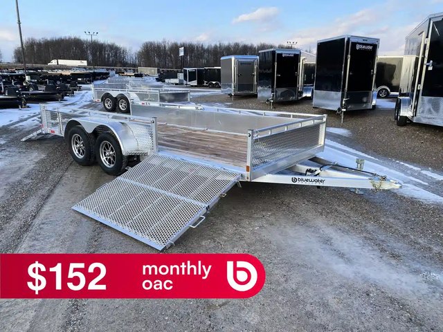 2026 Canadian Mennonite Built SIDE LOADER ALUMINUM UTILITY remorque - utilitaire