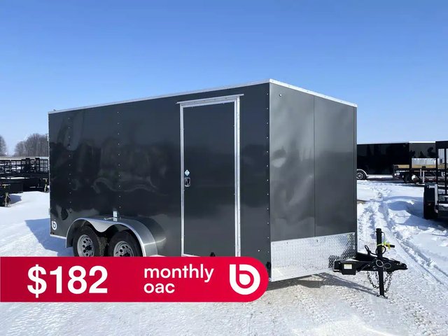 2026 Bluewater S Steel Cargo Trailer Remorque cargo