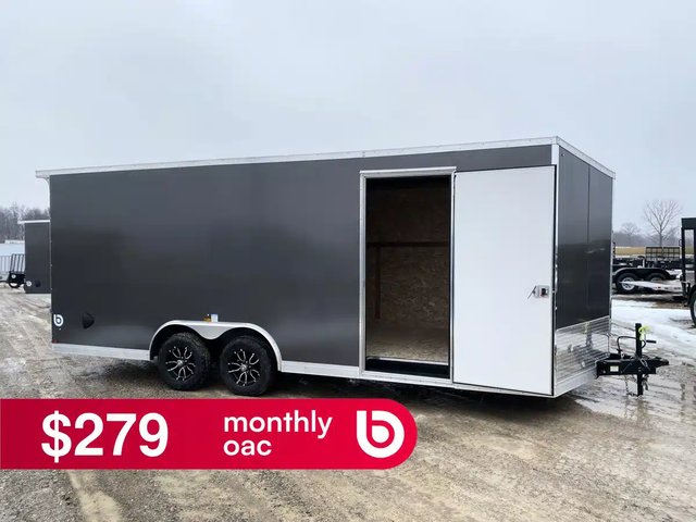 2026 Bluewater X Steel 8.5 Carhauler Trailer Remorque - Porte-voiture