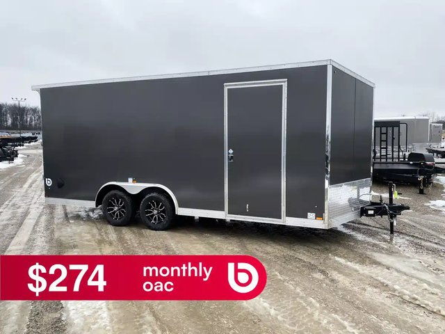 2026 Bluewater X Steel 8.5 Carhauler Trailer Remorque - Porte-voiture