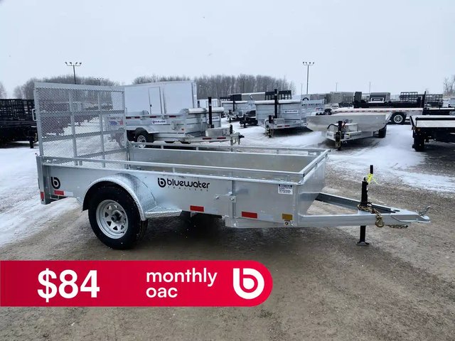 2026 Canada Trailers GALVANIZED SINGLE AXLE UTILITY TRAILER remorque - utilitaire