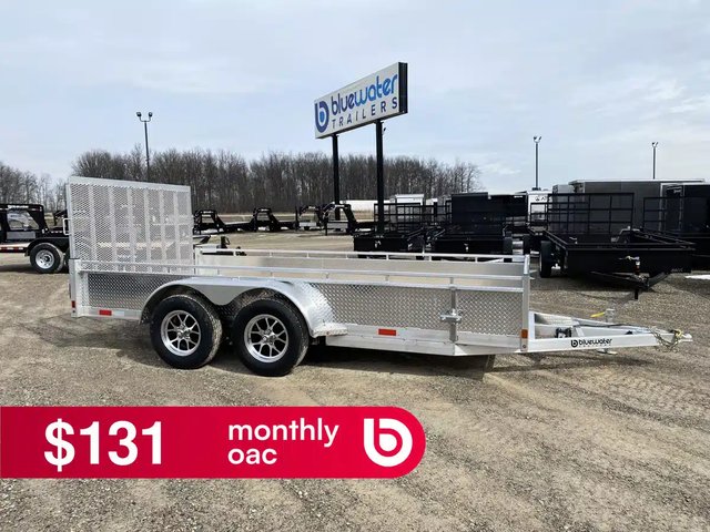 2026 Canadian Mennonite Built TANDEM AXLE ALUMINUM UTILITY TRAILER remorque - utilitaire