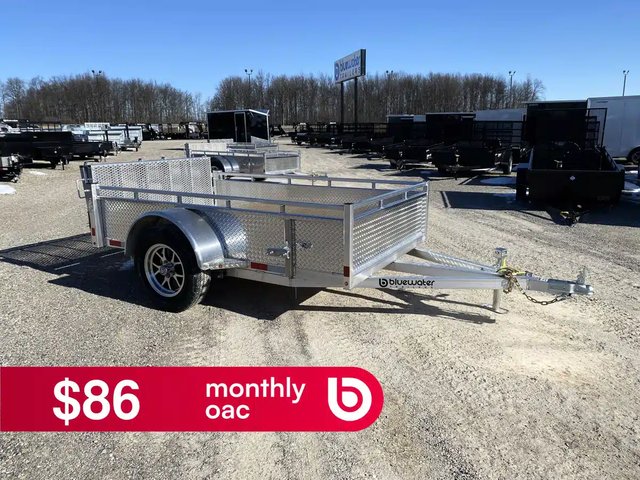 2026 Canadian Mennonite Built SINGLE AXLE ALUMINUM UTILITY TRAILER remorque - utilitaire