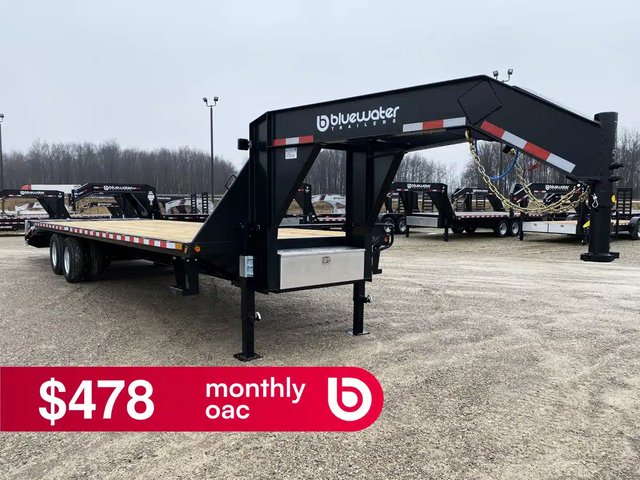 2026 Canada Trailers PREMIUM GOOSENECK TRAILER Remorque - Plateforme