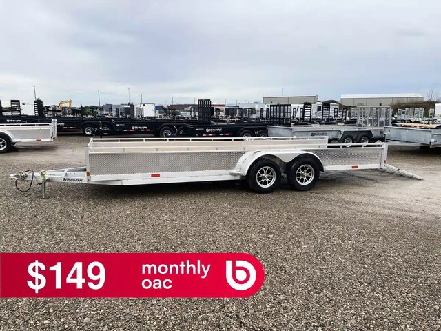 2026 Canadian Mennonite Built TANDEM AXLE ALUMINUM UTILITY TRAILER remorque - utilitaire