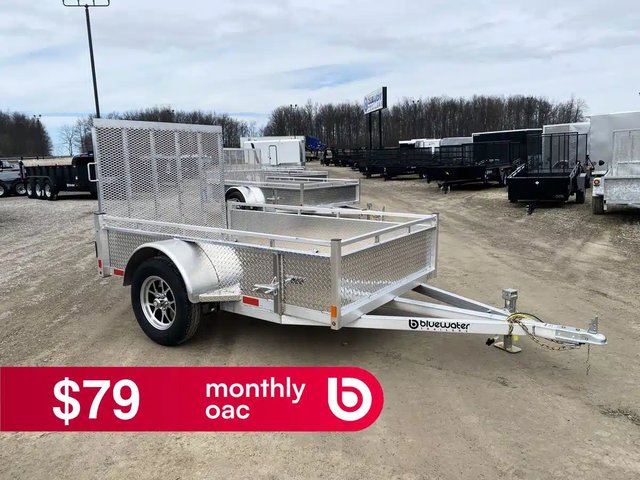 2026 Canadian Mennonite Built SINGLE AXLE ALUMINUM UTILITY TRAILER remorque - utilitaire
