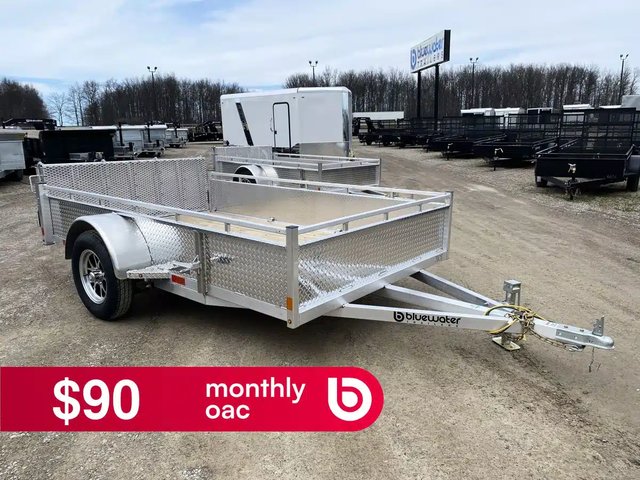 2026 Canadian Mennonite Built SINGLE AXLE ALUMINUM UTILITY TRAILER remorque - utilitaire