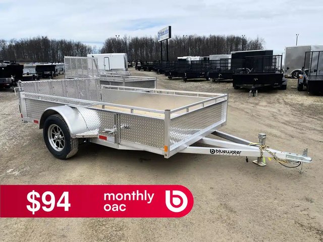 2026 Canadian Mennonite Built SINGLE AXLE ALUMINUM UTILITY TRAILER remorque - utilitaire