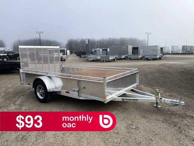 2026 Canadian Mennonite Built SINGLE AXLE ALUMINUM UTILITY TRAILER remorque - utilitaire