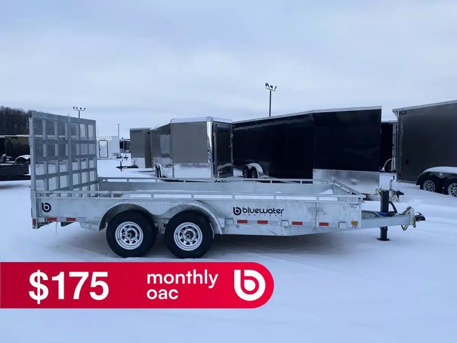 2026 Canada Trailers Galvanized Tandem Axle Utility Trailers 10,800lbs GVWR remorque - utilitaire