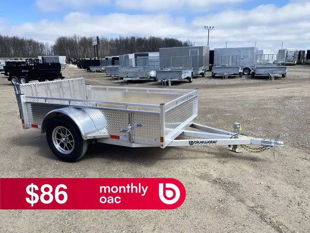 2026 Canadian Mennonite Built SINGLE AXLE ALUMINUM UTILITY TRAILER remorque - utilitaire