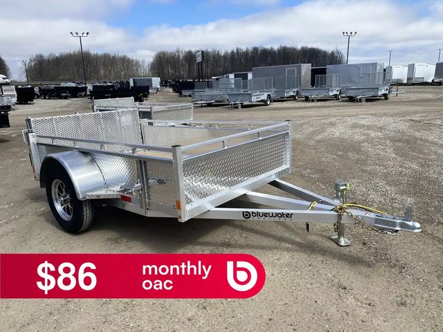 2026 Canadian Mennonite Built SINGLE AXLE ALUMINUM UTILITY TRAILER remorque - utilitaire