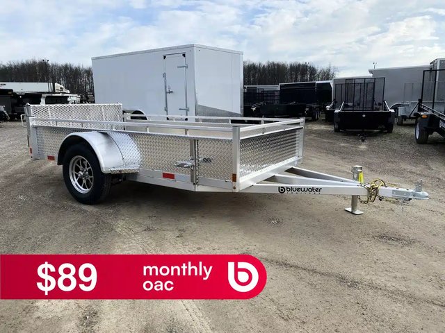 2026 Canadian Mennonite Built SINGLE AXLE ALUMINUM UTILITY TRAILER remorque - utilitaire