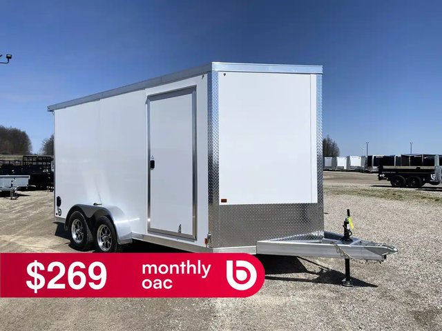 2026 Canadian Mennonite Built Aluminum Enclosed Cargo Trailer Remorque cargo