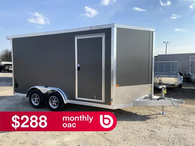 2026 Canadian Mennonite Built Aluminum Enclosed Cargo Trailer Remorque cargo