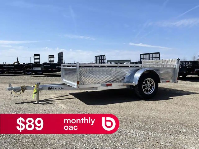 2026 Canadian Mennonite Built SINGLE AXLE ALUMINUM UTILITY TRAILER remorque - utilitaire