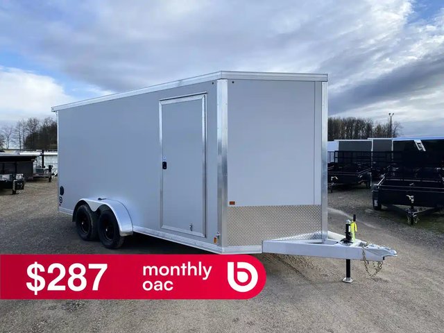 2026 Canadian Mennonite Built Aluminum Enclosed Cargo Trailer Remorque cargo