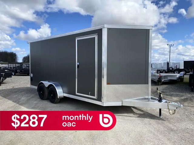 2026 Canadian Mennonite Built Aluminum Enclosed Cargo Trailer Remorque cargo