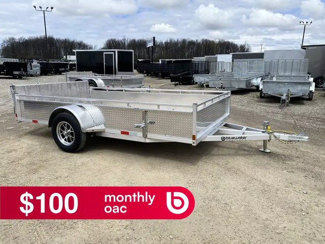 2026 SINGLE AXLE ALUMINUM UTILITY TRAILER remorque - utilitaire