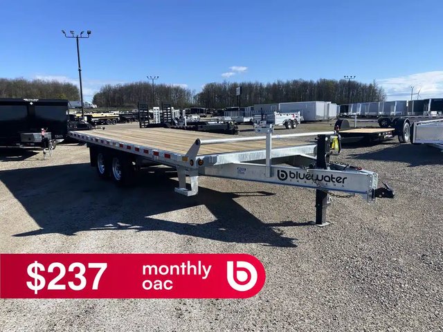 2026 Canada Trailers Galvanized Value Pintle Deckover Trailers 10,800 lbs. GVWR Remorque - Plateforme