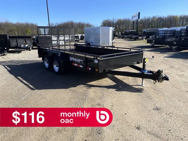 2026 Canada Trailers TANDEM AXLE UTILITY TRAILER remorque - utilitaire