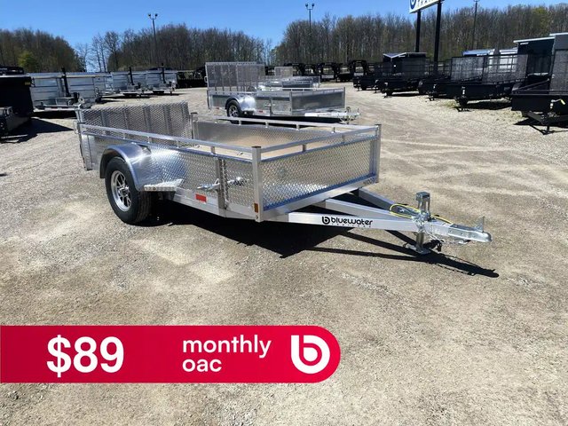 2026 Canadian Mennonite Built Single Axle Aluminum Utility Trailer remorque - utilitaire