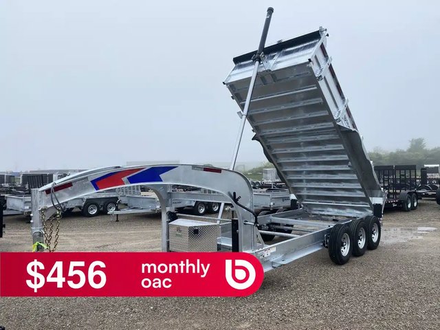 2026 K-Trail GALVANIZED GOOSENECK EXPERT DUMP SERIES TRAILER Remorque - Plateforme