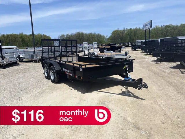 2026 Canada Trailers TANDEM AXLE UTILITY TRAILER remorque - utilitaire