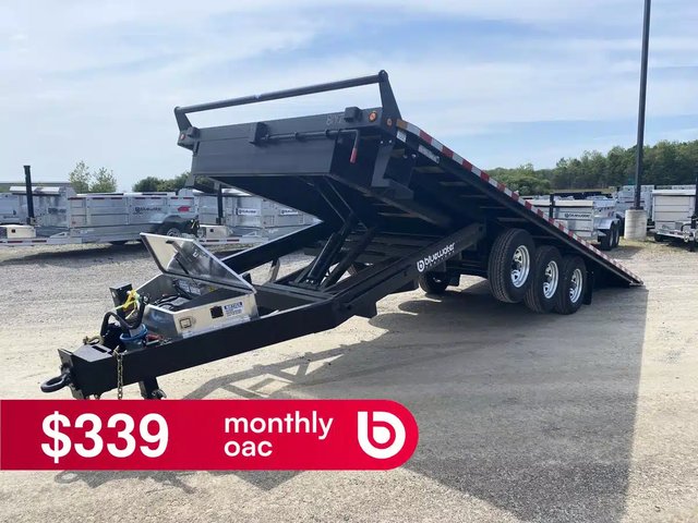 2026 Canada Trailers Deckover Tilt Trailer 22,680 lbs. GVWR Remorque - Plateforme basculante