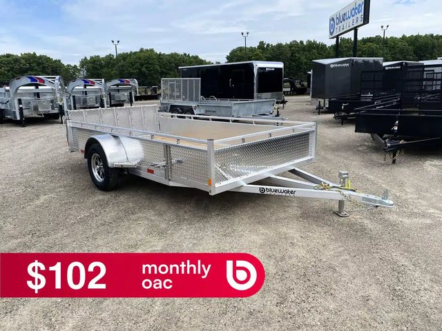2026 Canadian Mennonite Built Single Axle Aluminum Utility Trailer remorque - utilitaire