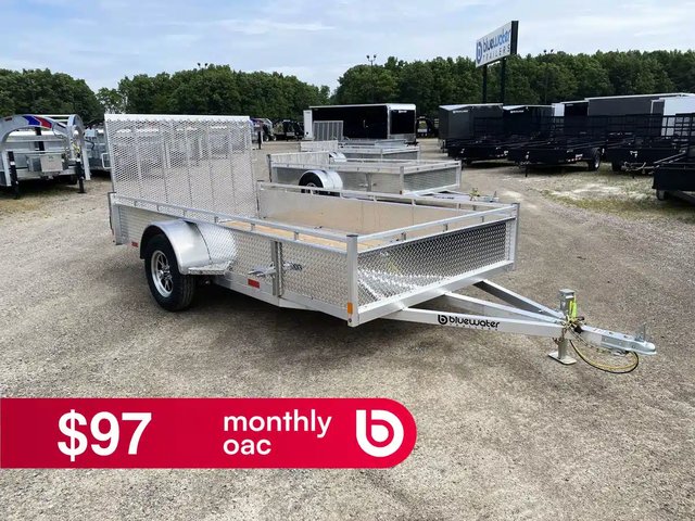 2026 Canadian Mennonite Built Single Axle Aluminum Utility Trailer remorque - utilitaire