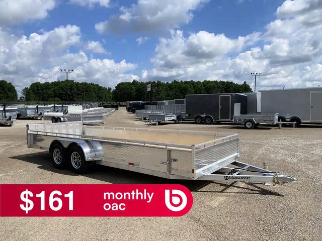 2027 Canadian Mennonite Built Tandem Axle Aluminum Utility Trailer remorque - utilitaire