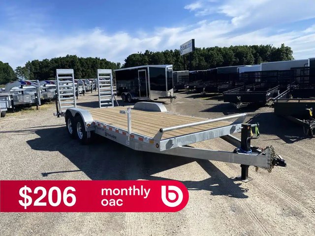 2027 Canada Trailers GALVANIZED EQUIPMENT HAULER TRAILER Remorque - Porte-voiture