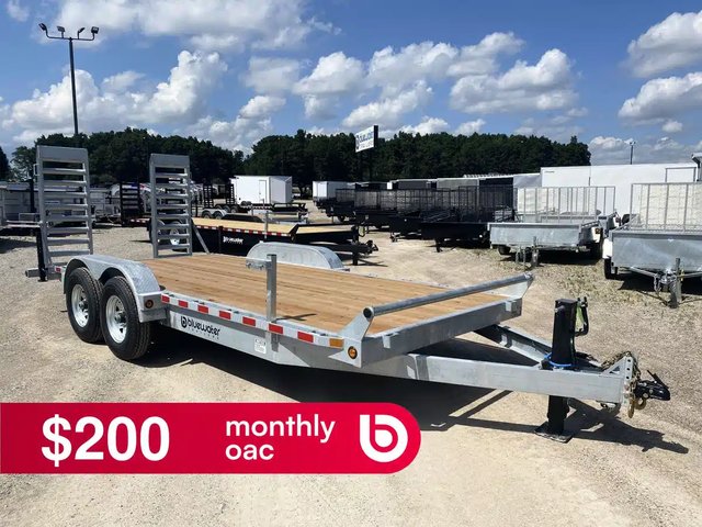 2027 Canada Trailers GALVANIZED EQUIPMENT HAULER TRAILER Remorque - Porte-voiture
