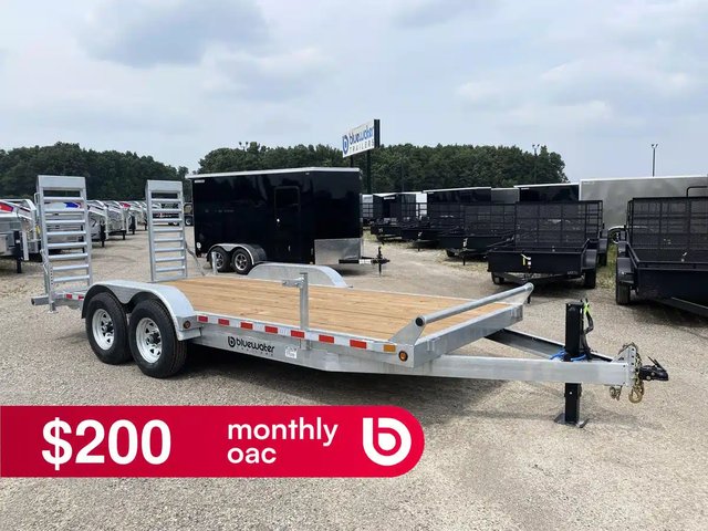 2027 Canada Trailers GALVANIZED EQUIPMENT HAULER TRAILER Remorque - Porte-voiture