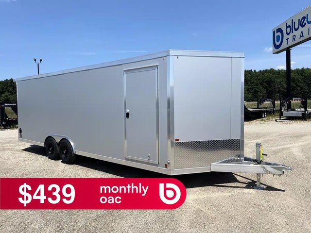 2027 Canadian Mennonite Built Aluminum Enclosed Carhauler Trailer Remorque - Porte-voiture