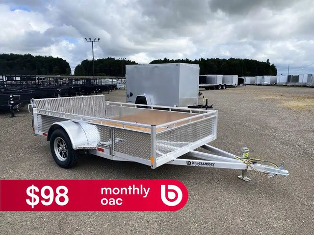 2027 Canadian Mennonite Built Single Axle Aluminum Utility Trailer remorque - utilitaire